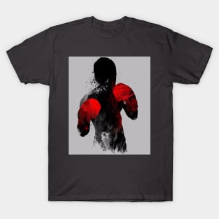 Striker Boxing Muay Thai Kickboxing MMA Mural T-Shirt T-Shirt